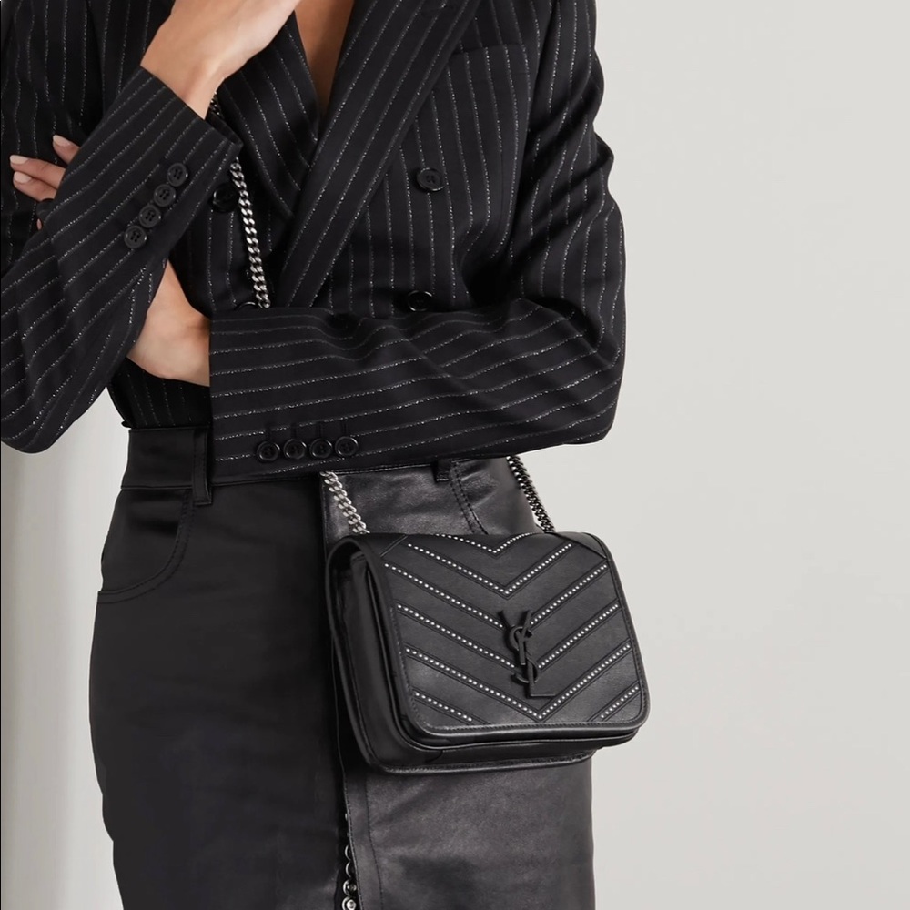 Yves Saint Laurent Black Shoulder Bag